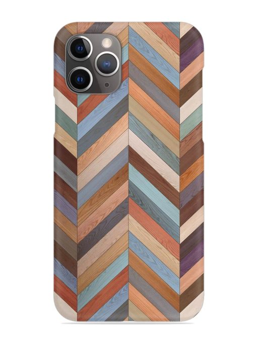 Seamless Wood Parquet Snap Case for Apple Iphone 11 Pro