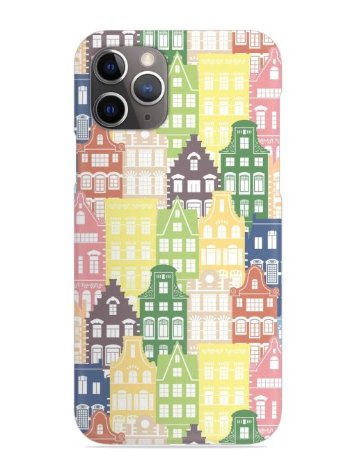 Seamless Shapes Pattern Snap Case for Apple Iphone 11 Pro Edge Zapvi