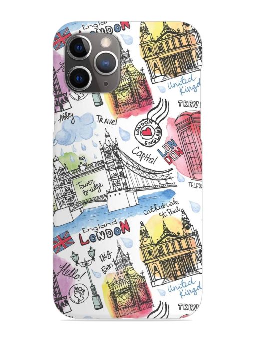 Vector London Landmark Snap Case for Apple Iphone 11 Pro