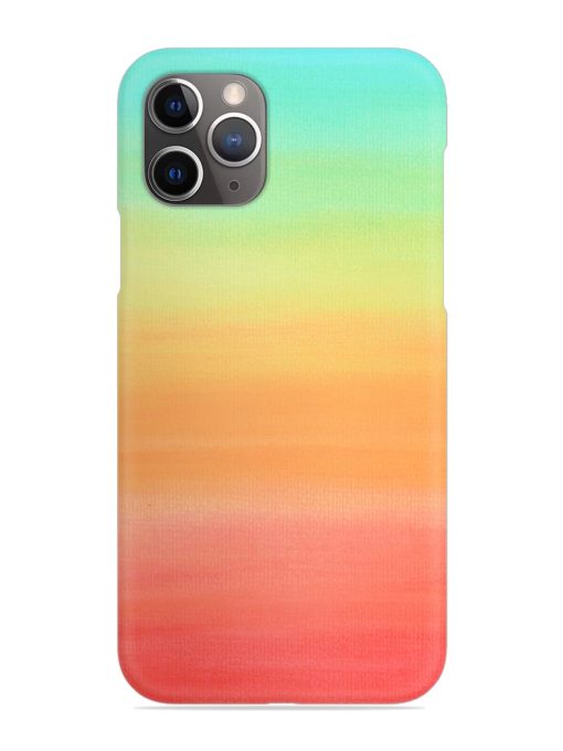 Background Sky Watercolor Snap Case for Apple Iphone 11 Pro Edge Zapvi