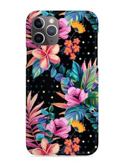 Seamless Floral Pattern Snap Case for Apple Iphone 11 Pro