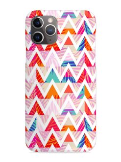 Abstract Triangle Background Snap Case for Apple Iphone 11 Pro