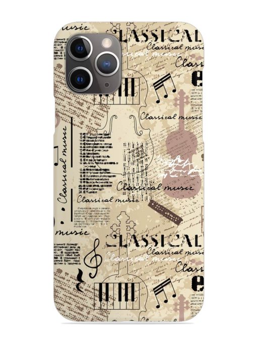 Classical Music Lpattern Snap Case for Apple Iphone 11 Pro