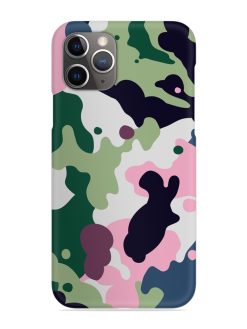 Seamless Funky Camouflage Snap Case for Apple Iphone 11 Pro
