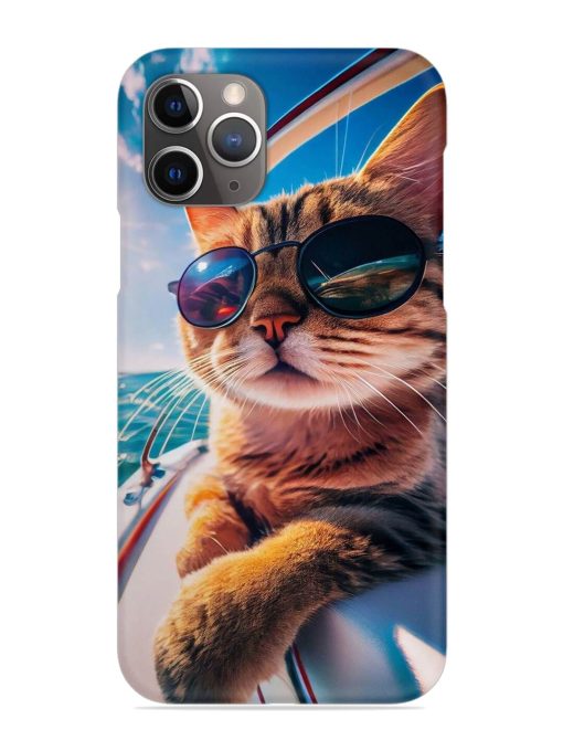 Cat In Style Snap Case for Apple Iphone 11 Pro