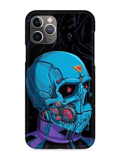 Skull Robo Vector Snap Case for Apple Iphone 11 Pro