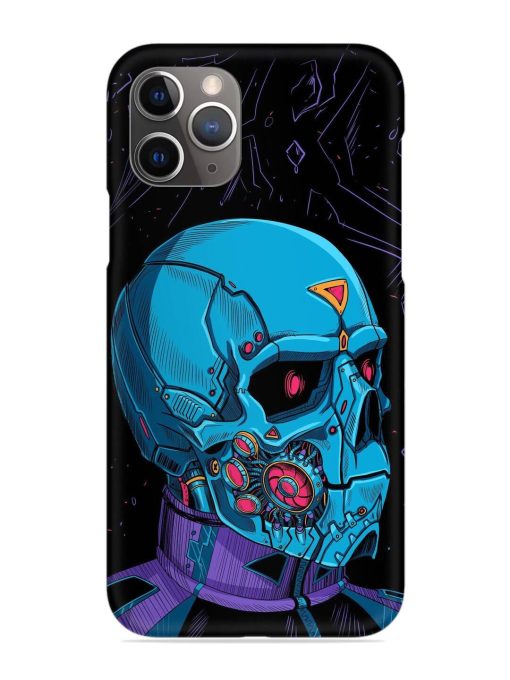 Skull Robo Vector Snap Case for Apple Iphone 11 Pro Edge Zapvi