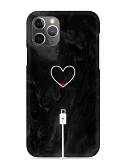 Heart Charging Vector Snap Case for Apple Iphone 11 Pro