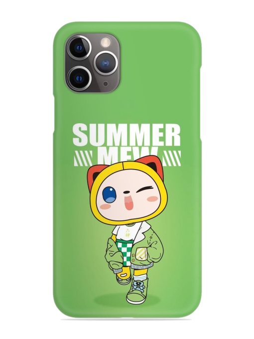 Summer Mew Snap Case for Apple Iphone 11 Pro