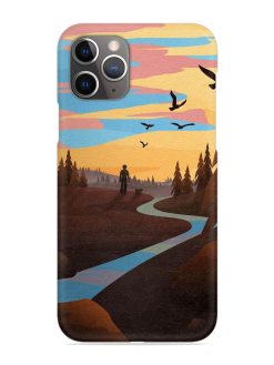 Natural Landscape Art Snap Case for Apple Iphone 11 Pro