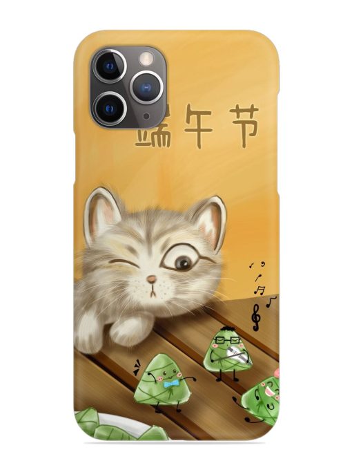 Cat Scorpion Dancing Snap Case for Apple Iphone 11 Pro Edge Zapvi