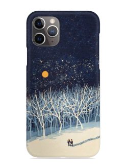 Full Moon Snowshoe Tour Snap Case for Apple Iphone 11 Pro Max