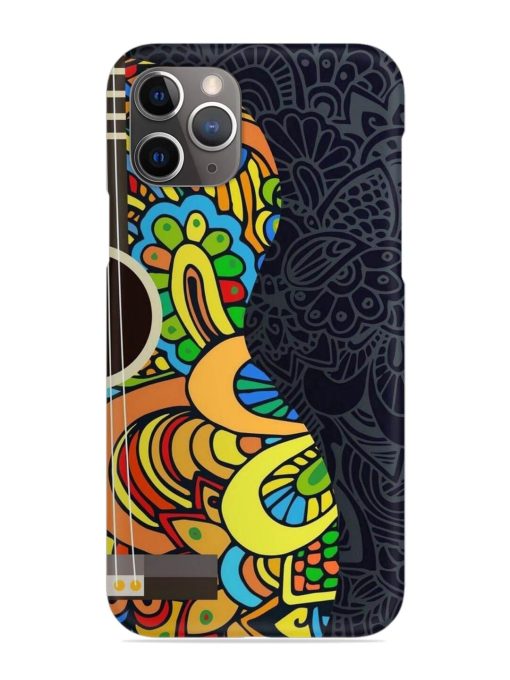 Guitar Vector Art Snap Case for Apple Iphone 11 Pro Max