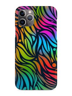 Abstract Leaf Design Snap Case for Apple Iphone 11 Pro Max