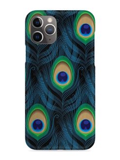 Seamless Pattern Peacock Snap Case for Apple Iphone 11 Pro Max