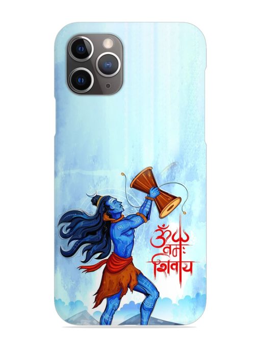 Illustration Lord Shiva Snap Case for Apple Iphone 11 Pro Max Edge Zapvi