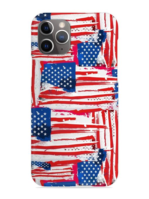 Usa Flag Seamless Snap Case for Apple Iphone 11 Pro Max Edge Zapvi