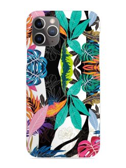 Floral Pattern Bright Snap Case for Apple Iphone 11 Pro Max