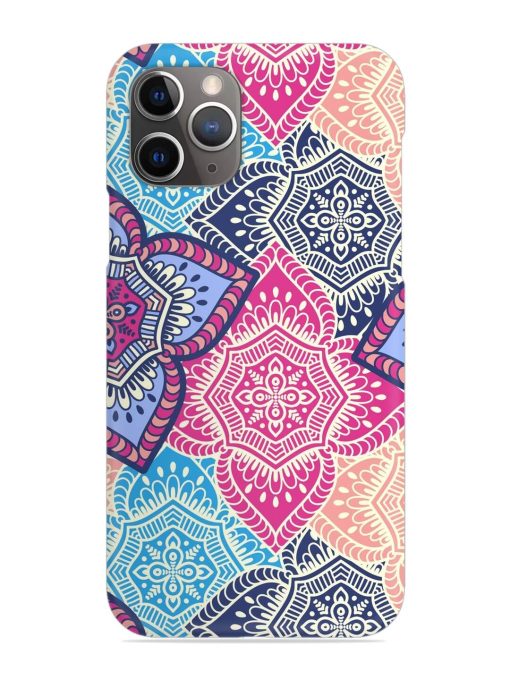 Ethnic Floral Seamless Snap Case for Apple Iphone 11 Pro Max Edge Zapvi