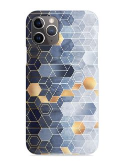 Geometric Abstraction Hexagons Snap Case for Apple Iphone 11 Pro Max
