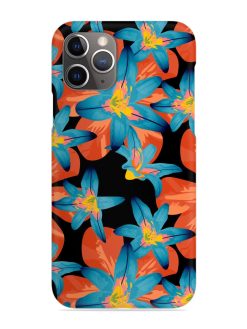Philippine Flowers Seamless Snap Case for Apple Iphone 11 Pro Max