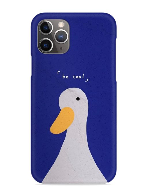 Be Cool Duck Snap Case for Apple Iphone 11 Pro Max Edge Zapvi