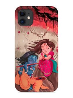 Radhe Krishna Water Art Snap Case for Apple Iphone 12