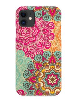 Mandala Seamless Snap Case for Apple Iphone 12