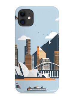Sydney Opera Landscape Snap Case for Apple Iphone 12