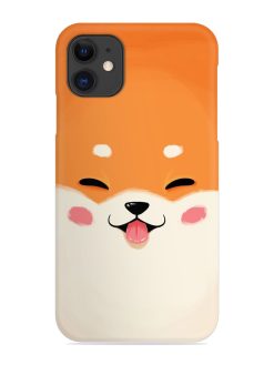 Cute Dog Face Vector Snap Case for Apple Iphone 12