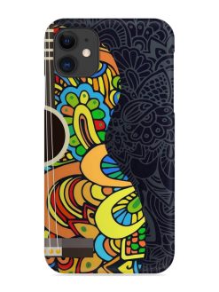 Guitar Vector Art Snap Case for Apple Iphone 12