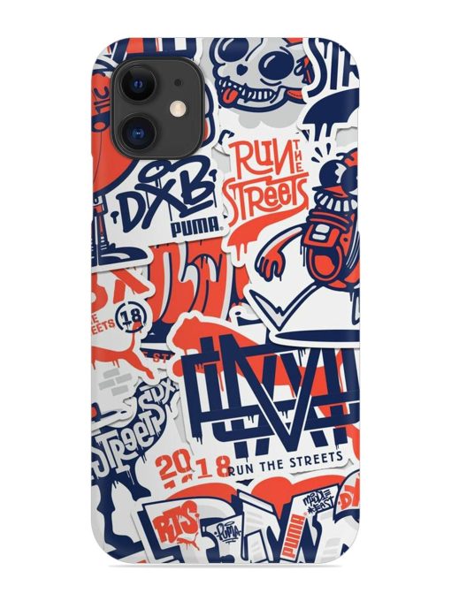 Run The Street Snap Case for Apple Iphone 12 Edge Zapvi