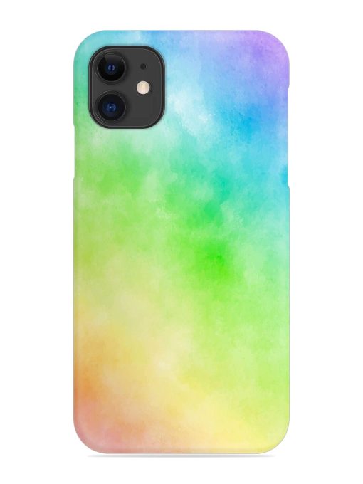 Watercolor Mixture Snap Case for Apple Iphone 12 Edge Zapvi