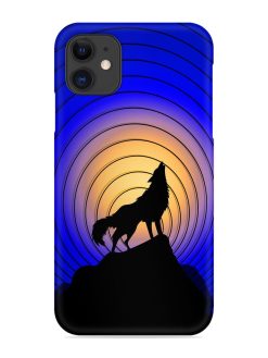 Fox Roaring Design Snap Case for Apple Iphone 12