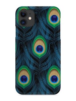 Seamless Pattern Peacock Snap Case for Apple Iphone 12