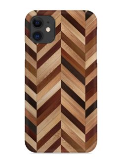 Seamless Wood Parquet Snap Case for Apple Iphone 12