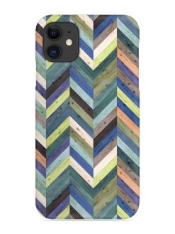 Chevron Random Color Snap Case for Apple Iphone 12