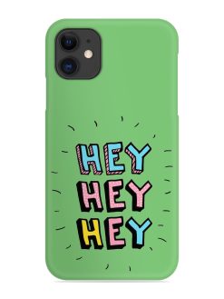 Hey Vector Cartoon Snap Case for Apple Iphone 12