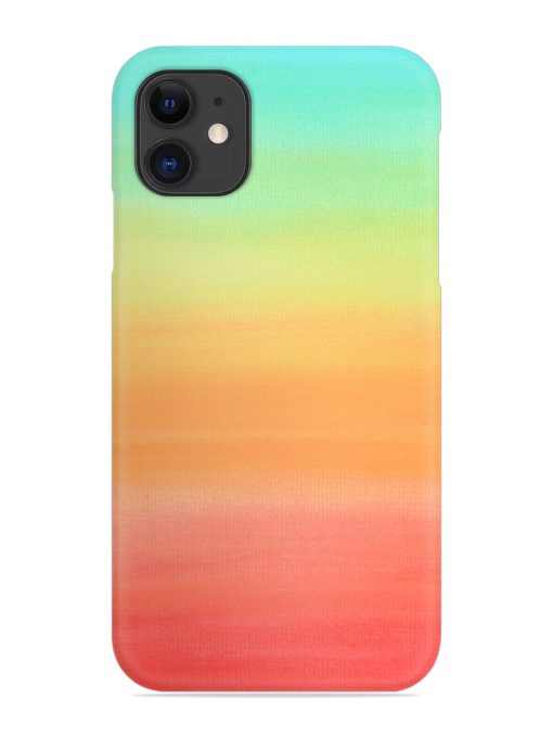 Background Sky Watercolor Snap Case for Apple Iphone 12 Edge Zapvi