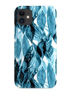 Leaves Pattern Jungle Snap Case for Apple Iphone 12