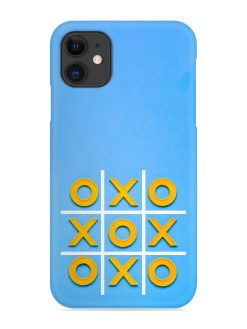 Yellow Plastic Crosses Snap Case for Apple Iphone 12