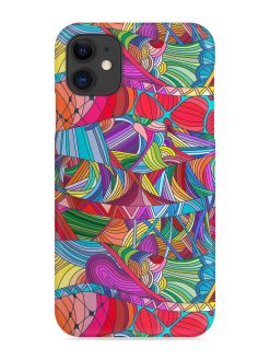 Seamless Patterns Hand Drawn Snap Case for Apple Iphone 12