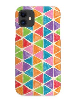 Seamless Colorful Isometric Snap Case for Apple Iphone 12