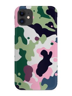 Seamless Funky Camouflage Snap Case for Apple Iphone 12