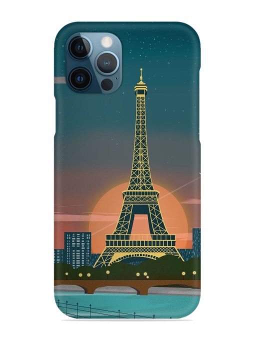 Scenery Architecture France Paris Snap Case for Apple Iphone 12 Pro Edge Zapvi