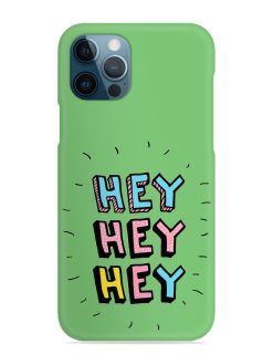 Hey Vector Cartoon Snap Case for Apple Iphone 12 Pro