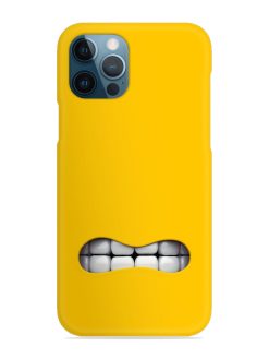 Mouth Character On Snap Case for Apple Iphone 12 Pro