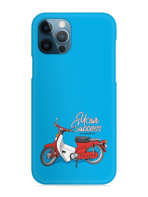 Motorcycles Image Vector Snap Case for Apple Iphone 12 Pro Edge Zapvi