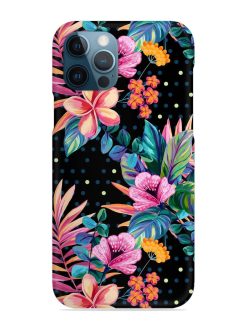 Seamless Floral Pattern Snap Case for Apple Iphone 12 Pro