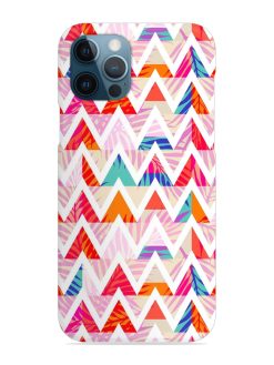 Abstract Triangle Background Snap Case for Apple Iphone 12 Pro